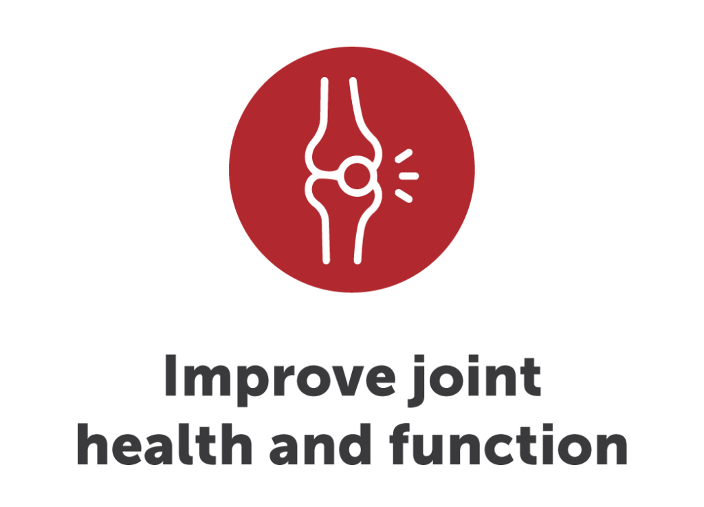 Improve joint health and function
