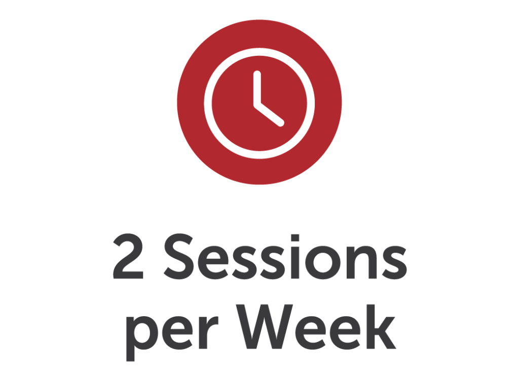 2 Sessions per Week